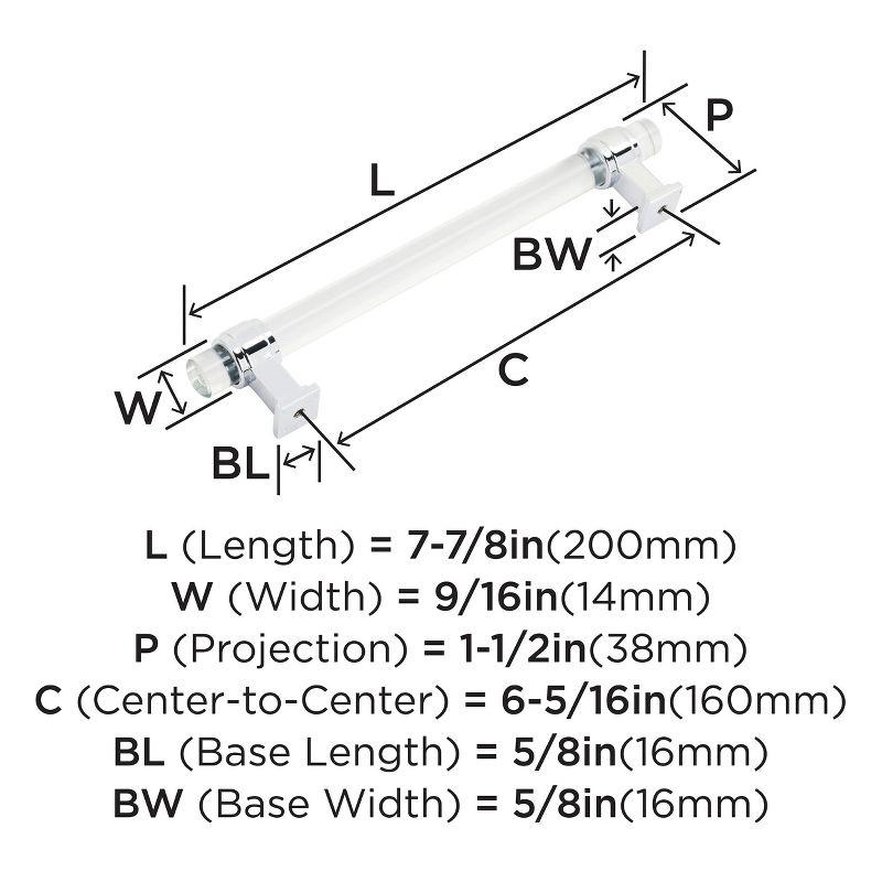 Glacio 6 5/16" Center to Center Bar Pull