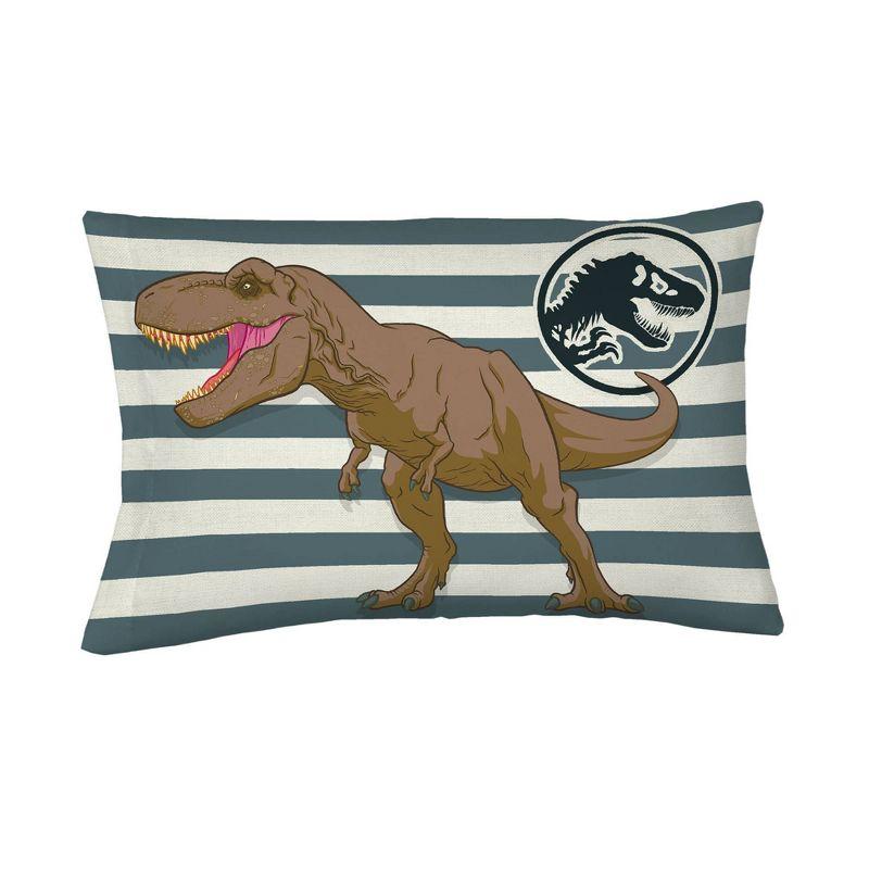 Jurassic World Kids' Reversible Dinosaur Polyester Pillowcase