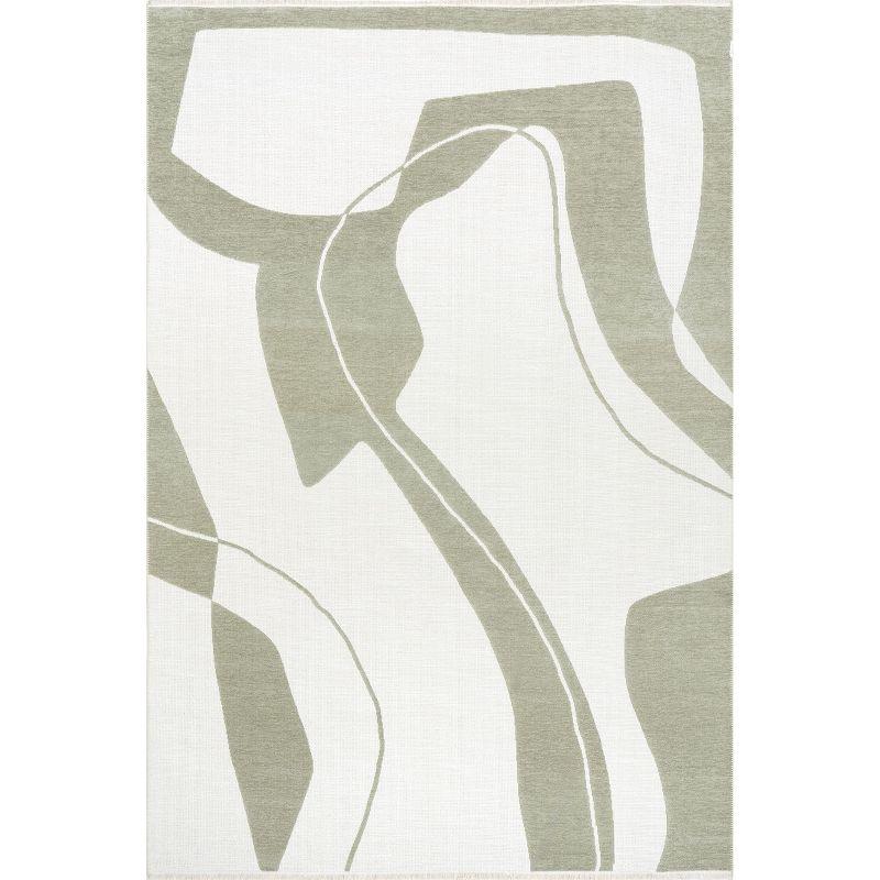 Nuloom Sevyn Abstract Reversible Indoor Area Rug