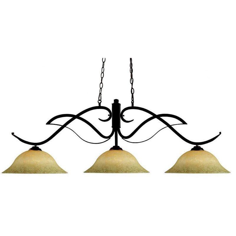 Z-Lite Phoenix 3 - Light Island Pendant Light in  Bronze