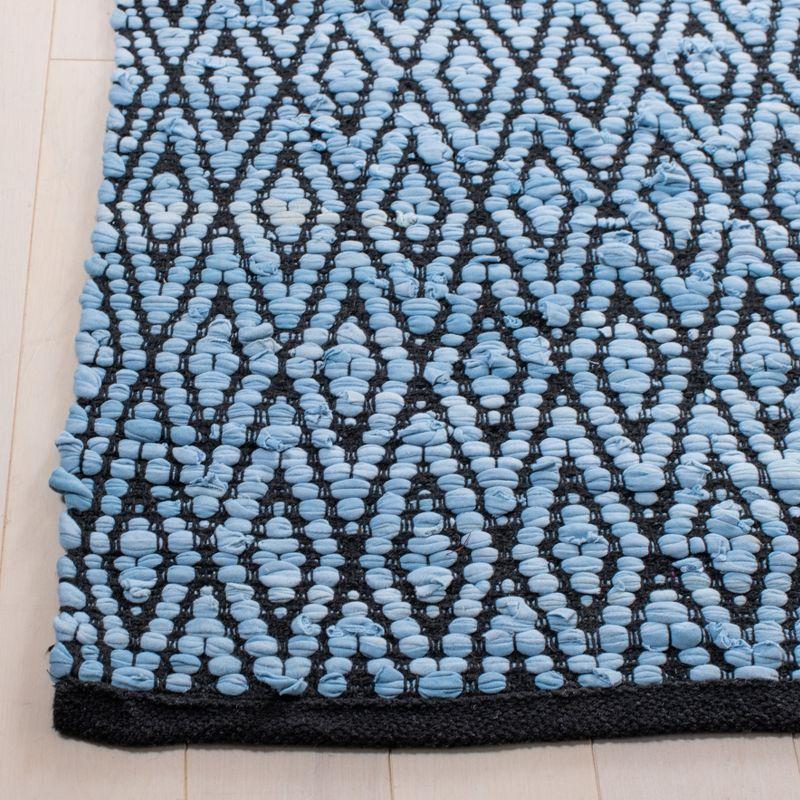 Montauk MTK621 Hand Woven Indoor Area Rug - Green/Black - 6'x6' - Safavieh