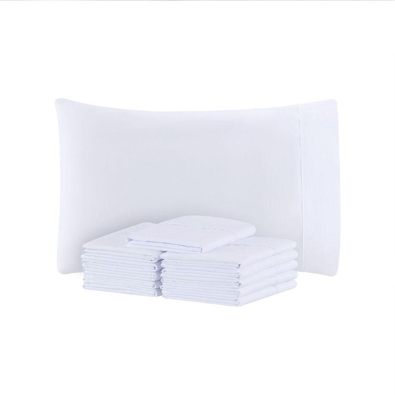 Host & Home Brushed Microfiber Pillowcases - Pack of 12