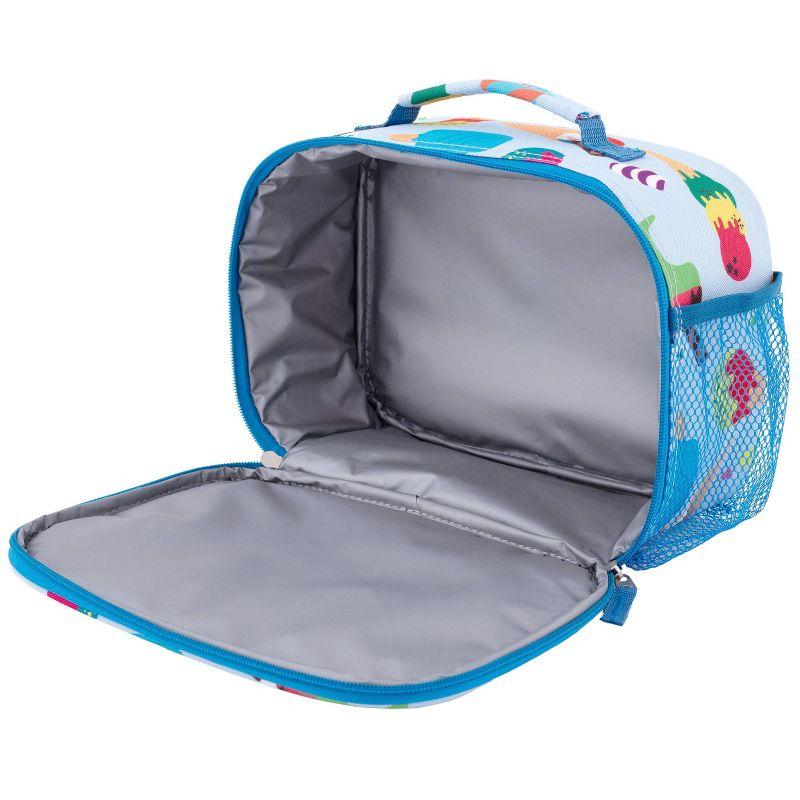 Travelers Club Kids' 5pc Hardside Checked Spinner Luggage Set - Ice Cream