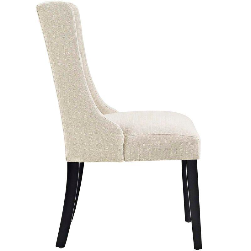Modway Baronet Button Tufted Fabric Dining Chair