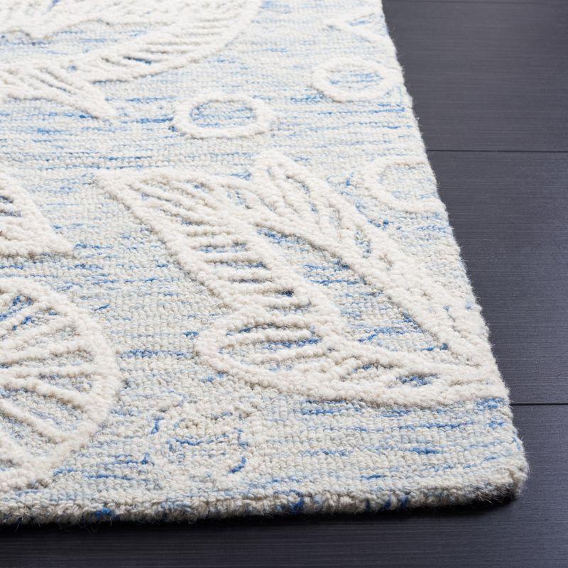 Jardin JAR727 Hand Tufted Area Rug - Blue/Ivory - 8'x10' - Safavieh.