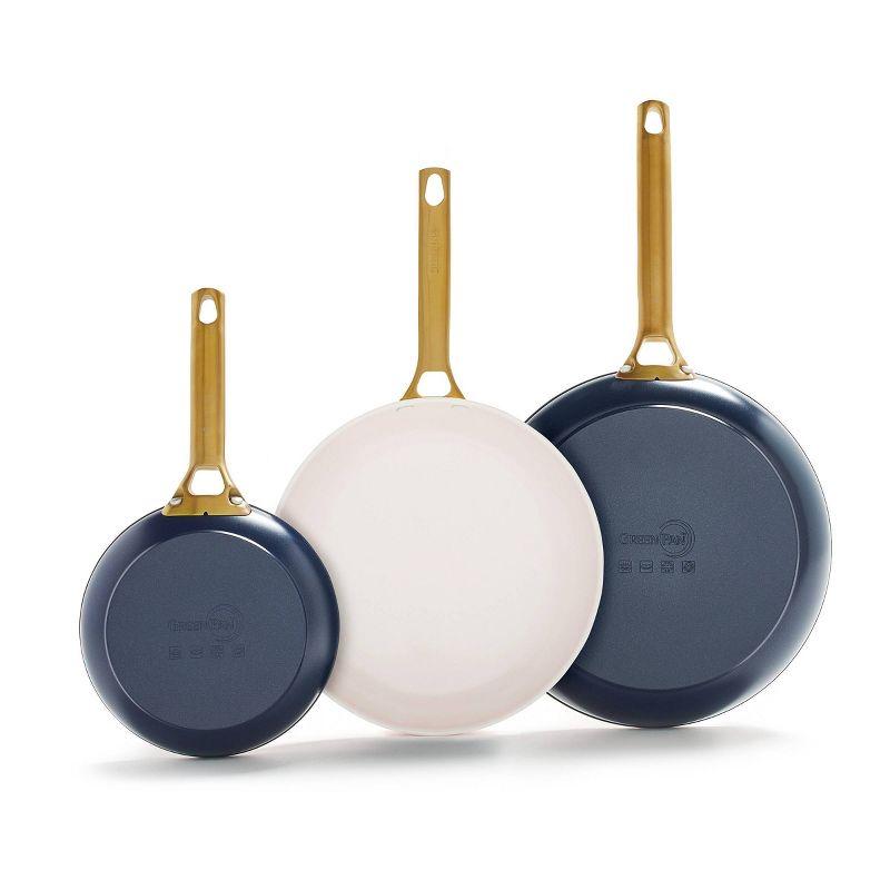 GreenPan Reserve Healthy Ceramic Nonstick, 8", 10" And 12" Frypan Set