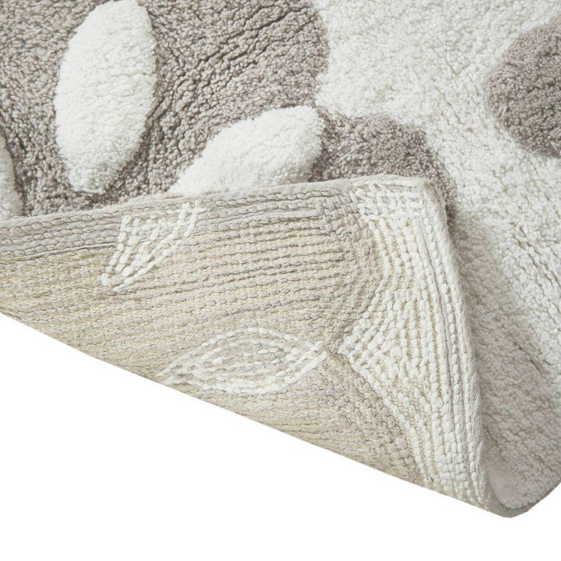 Madison Park Casablanca Medallion Cotton Tufted Bath Rug