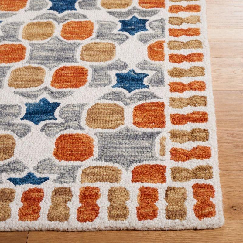 Aspen APN128 Hand Tufted Area Rug  - Ivory/Grey - 3'x5' - Safavieh.
