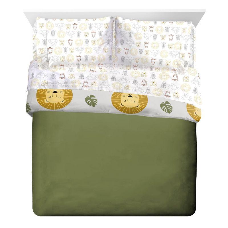 Saturday Park Safari Friends 100% Organic Cotton Bed Set