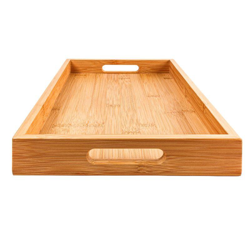 Eco-Friendly Bamboo Serving Tray 14.5" x 9.5"