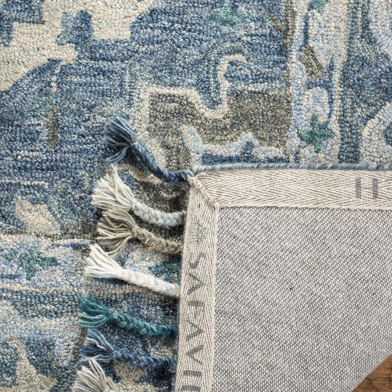 Aspen APN230 Hand Tufted Indoor Area Rug - Dark Blue/Grey - 10'x14' - Safavieh