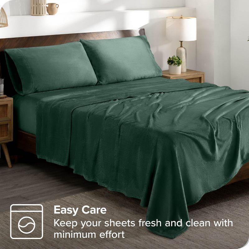 Velvety Soft Microplush Fleece Sheet Set by Bare Home