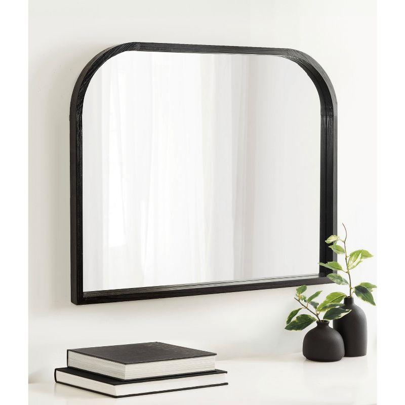 Kate & Laurel All Things Decor 36"x28" Occonor Arched Mirror: Wall Mount, Transitional Style