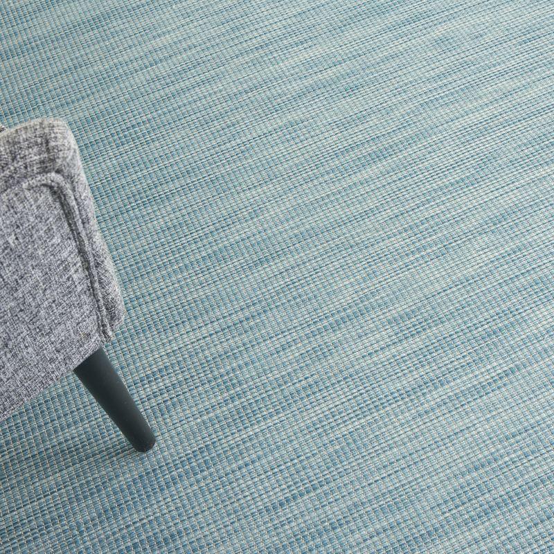 Nourison Positano POS01 Indoor/outdoor Area Rug - Aqua 7' x 10'