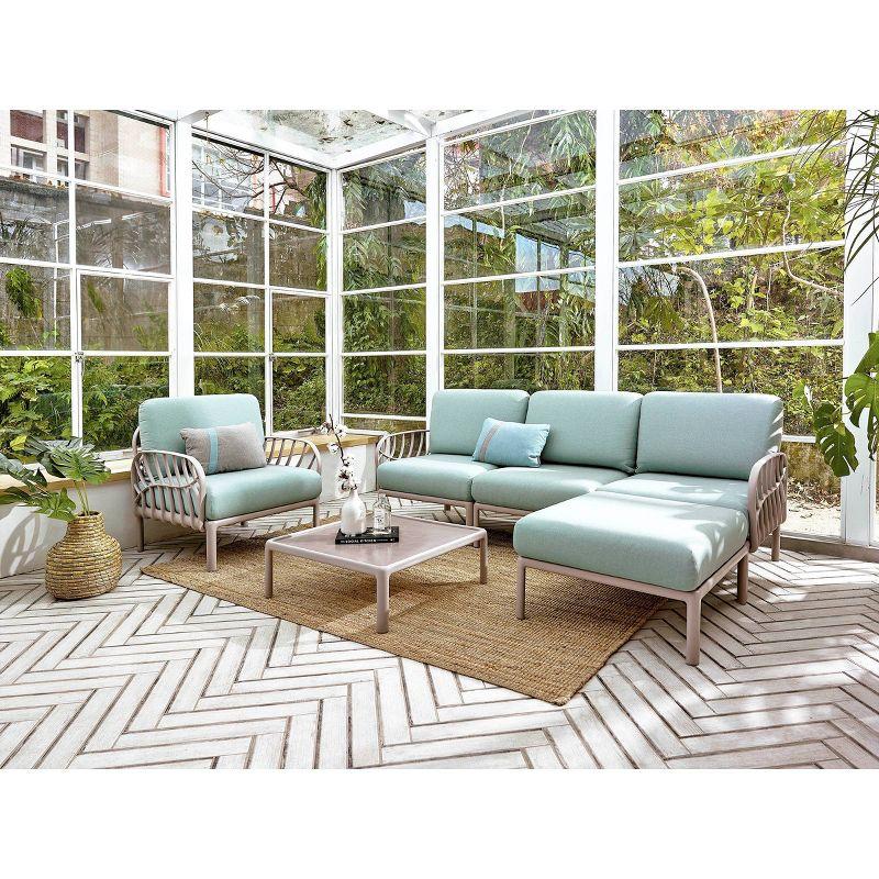 Outdoor Ottoman with Sunbrella® Cushion