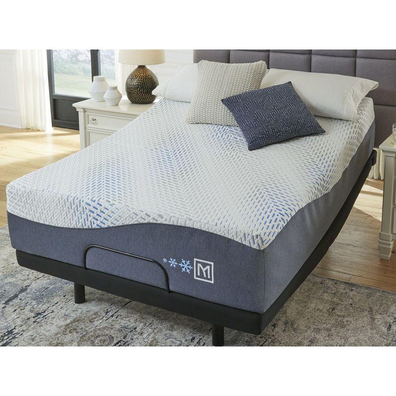 King White Gel Memory Foam Adjustable Bed Mattress