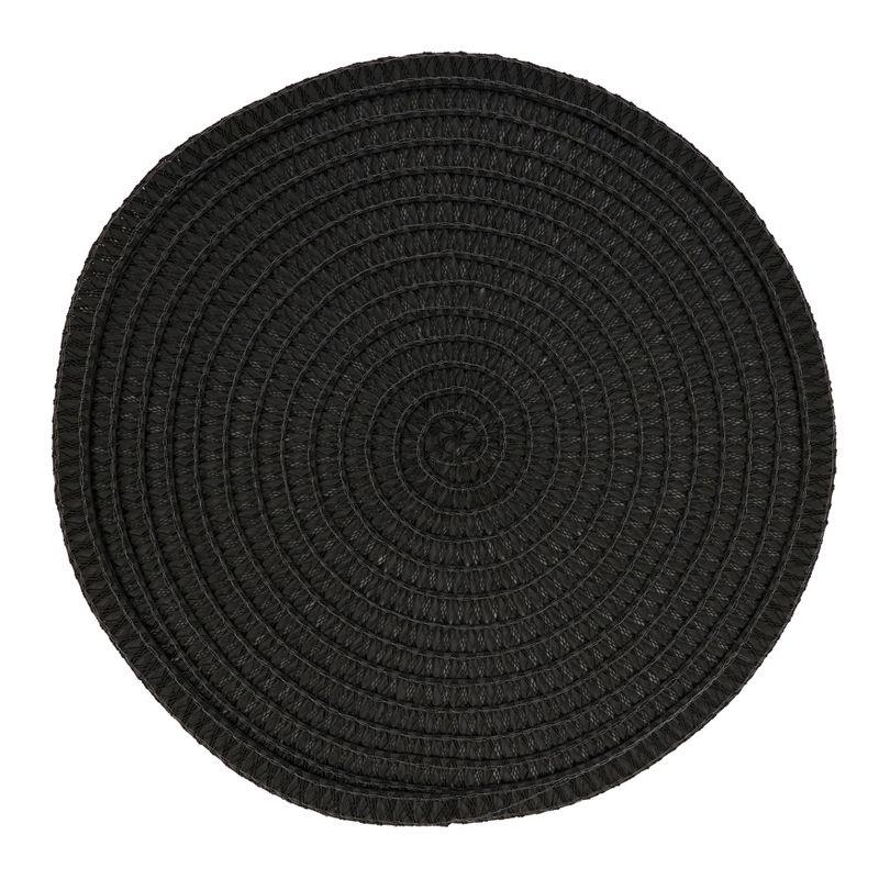 Saro Lifestyle Round Design Table Mats (Set of 4)