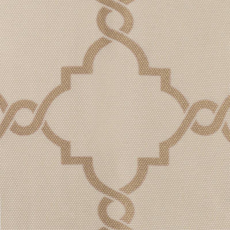 Madison Park Saratoga Fretwork Print Grommet Top Single Window Valance