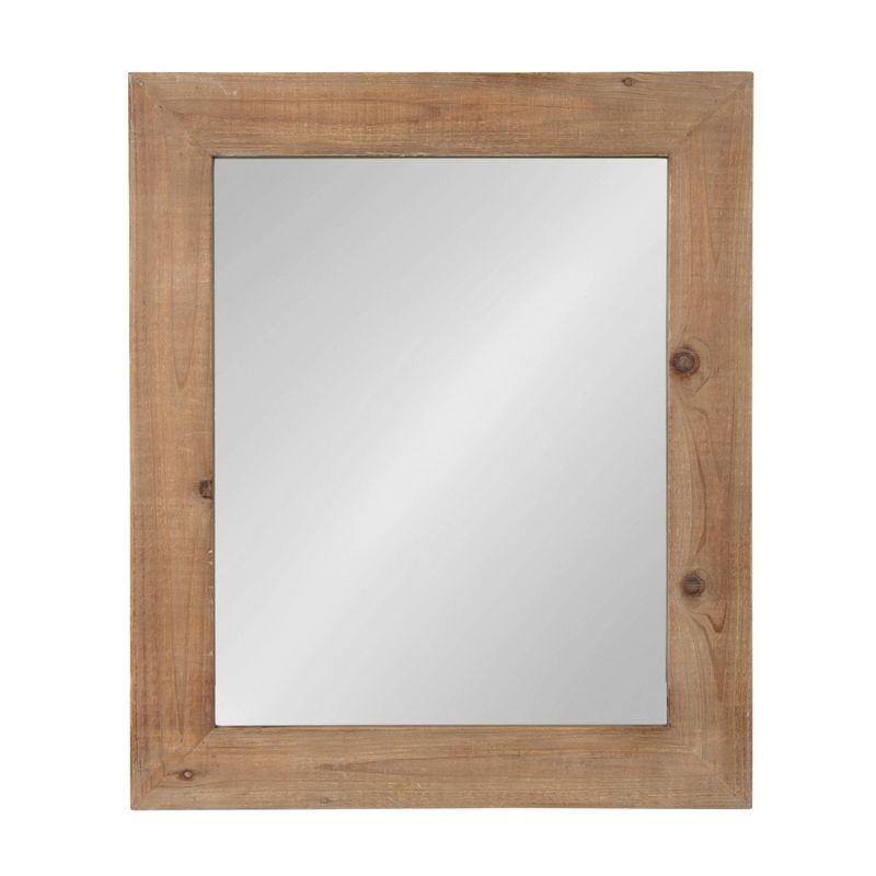 30" x 36" Garvey Wood Framed Wall Mirror - Kate and Laurel