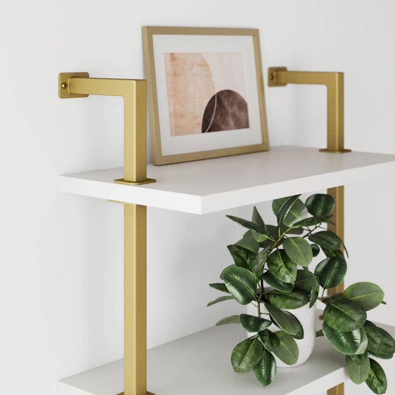 Nathan James Floating Bookcase
