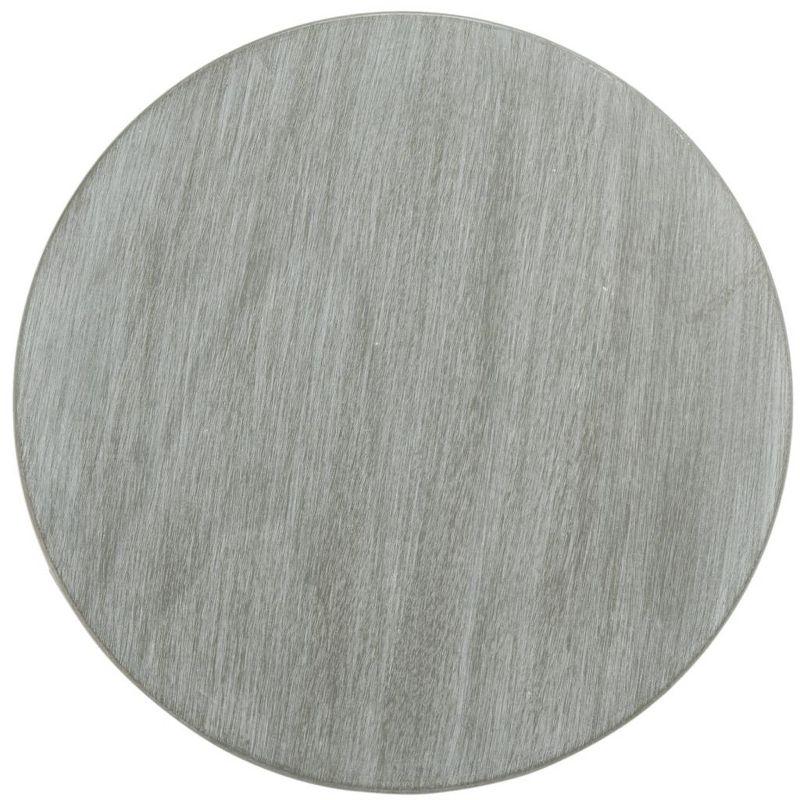Orion Round Accent Table - ACC5700C - Slate/Grey - Safavieh