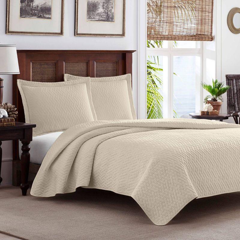 Dune Quilt & Sham Set Beige - Tommy Bahama