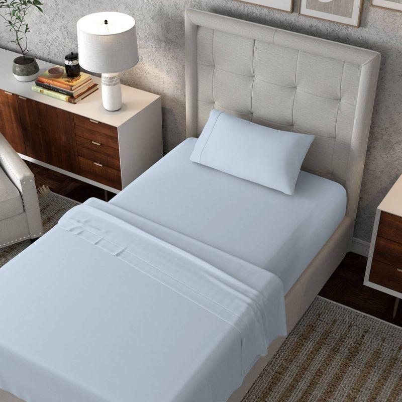 Aireolux Luxury 100% Cotton 600TC Ultra-Soft & Silky Wrinkle-Resistant Sheet Set