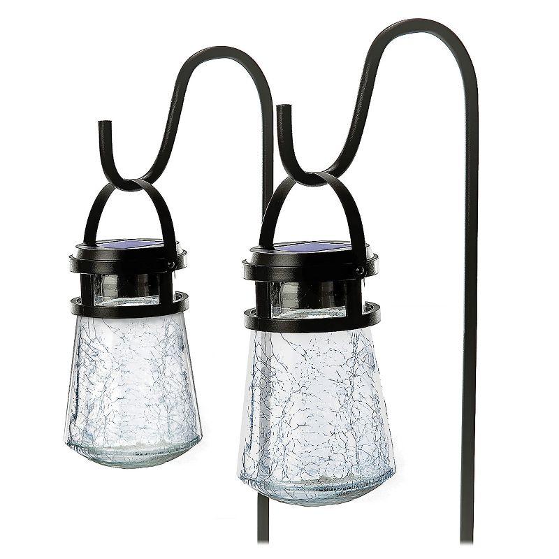 Low Voltage Solar Powered Integrated LED Metal Pathway Light Pack