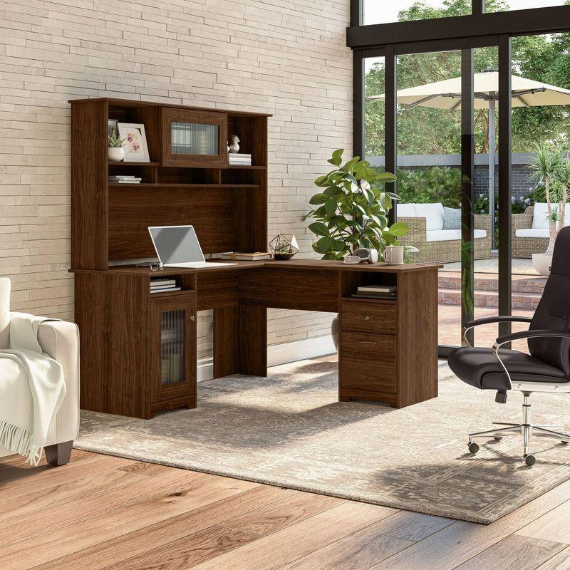 Shelonda L-Shaped Executive Desk