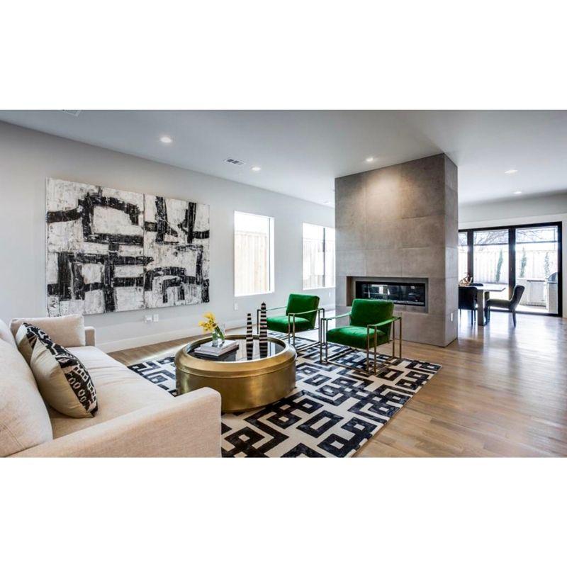 Lorrain Modern Geometric Area Rug