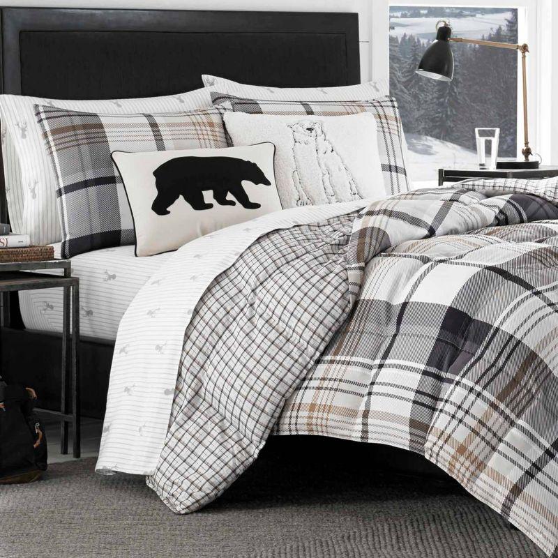 Plaid Normandy Reversible Comforter Set - Eddie Bauer