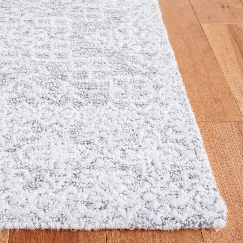 Ebony EBN201 Hand Tufted Area Rug - Grey/Ivory - 5'x8' - Safavieh.