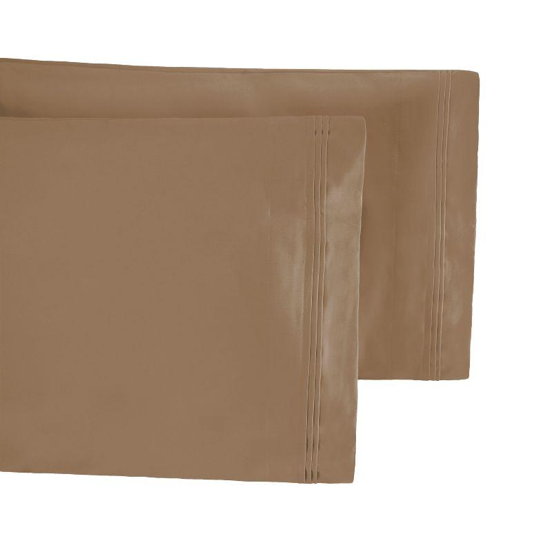 Egyptian Cotton Luxury 650 Thread Count Sateen Pillowcase (Set of 2)