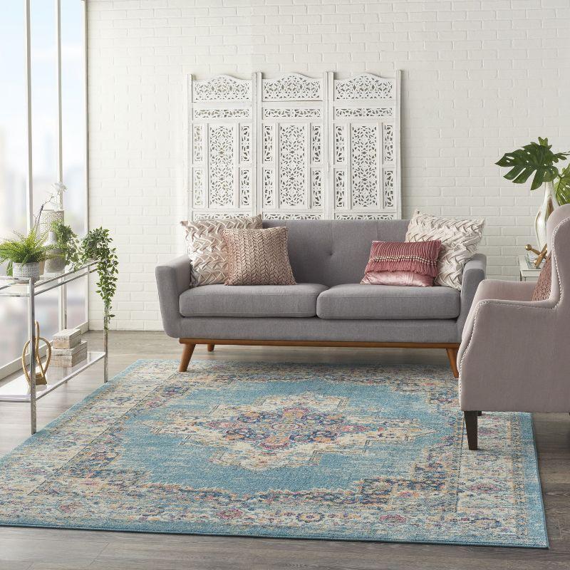 Nourison Passion Medallion Bohemian Indoor Rug