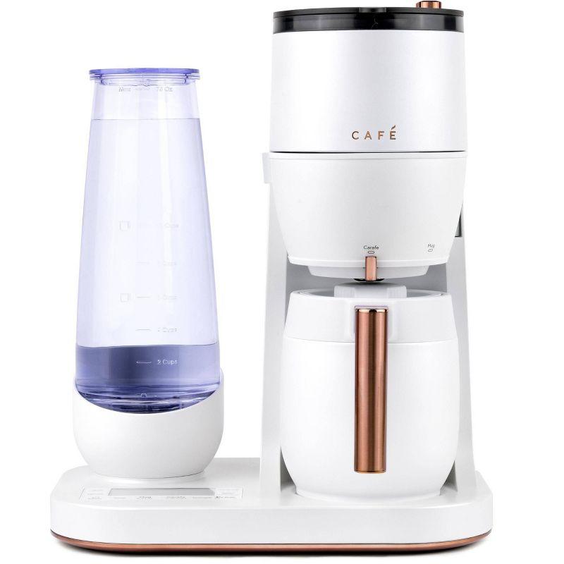 Café ™ Matte White Specialty Grind and Brew Coffee Maker