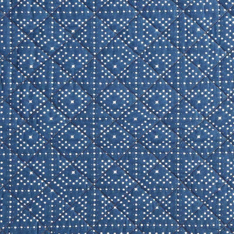 Wrangler Hamilton Blue Cotton Quilt Set