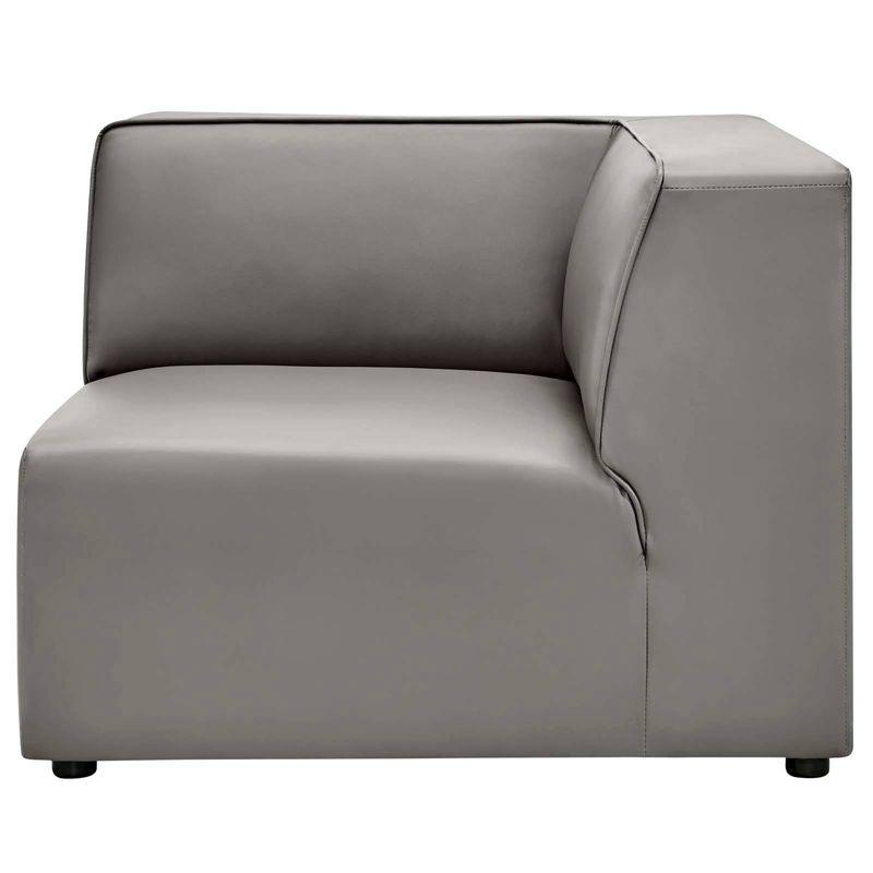 Mingle Vegan Leather Corner Chair - Modway