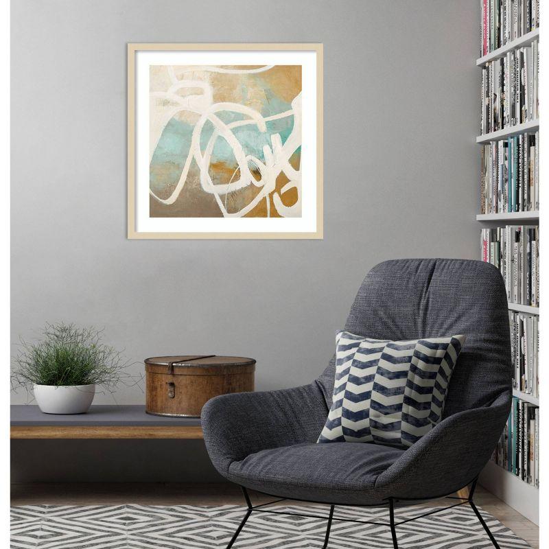 Amanti Art 25"x25" Notify by Design Fabrikken Wood Framed Wall Art Print