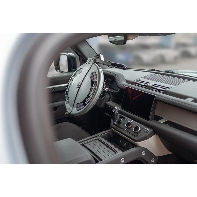 Disklok Gold Edition Hard Case Steering Wheel Lock - Small (Fits Steering Wheels 13.7" - 15.3")