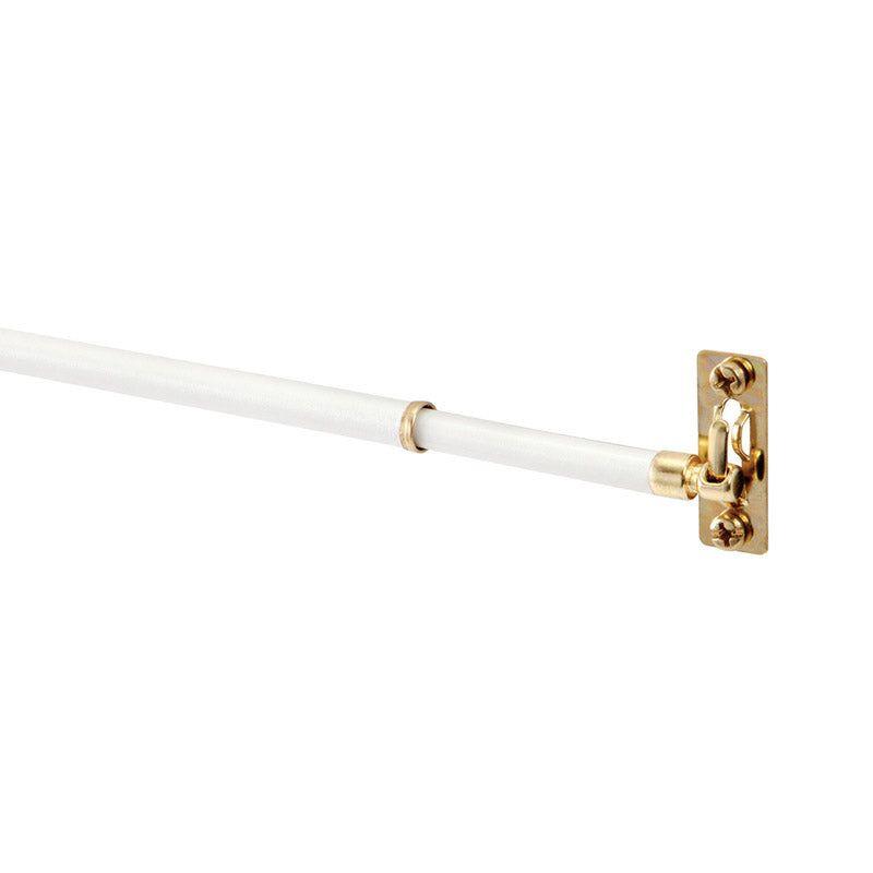 Kenney Adjustable White Metal Sash Rod 21-38 Inches