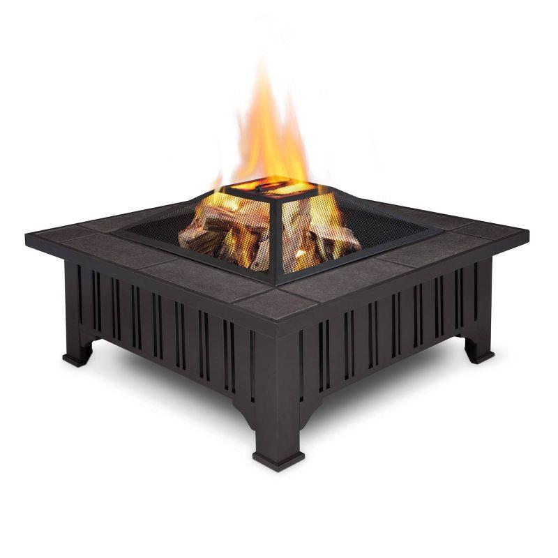 Lafayette Wood-Burning fire table by Real Flame