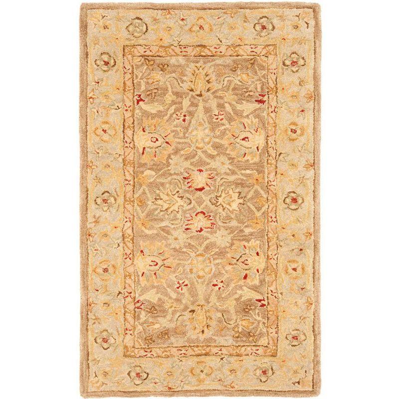 Anatolia AN522 Hand Tufted Indoor Accent Rug - Tan/Ivory - 3'x5' - Safavieh