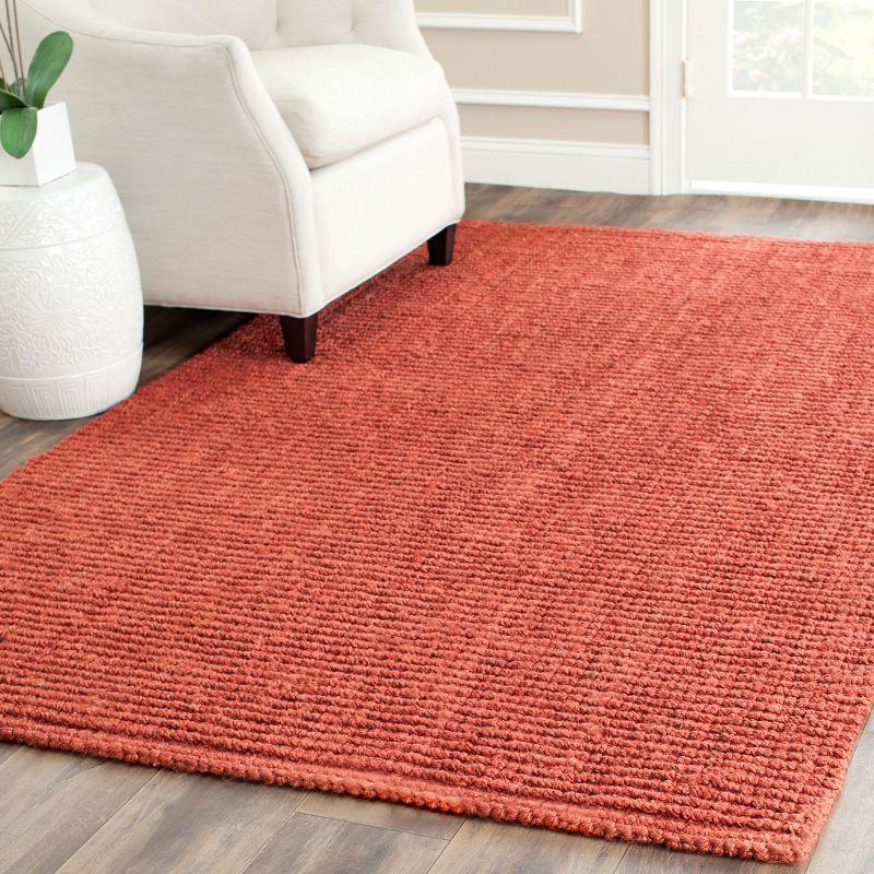 Natural Fiber NF447 Hand Woven Indoor Area Rug - Rust - 5'x8' - Safavieh