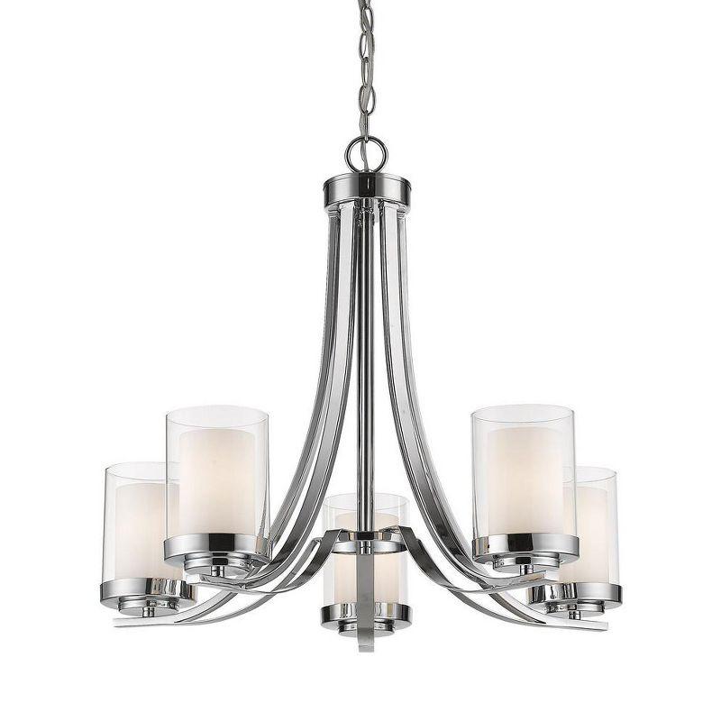 Z-Lite Willow 5 - Light Chandelier in  Chrome