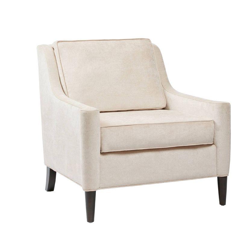 Crispin Wide Arm Velvet Lounge Chair