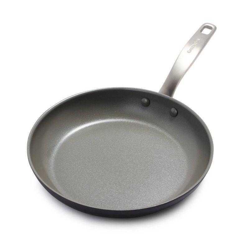 Gray 10" Aluminum Ceramic Nonstick Frying Pan