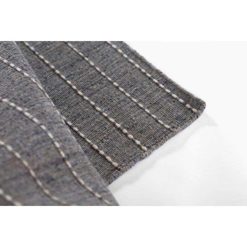 Kofi Wool Rug - Blue / 5' x 8'