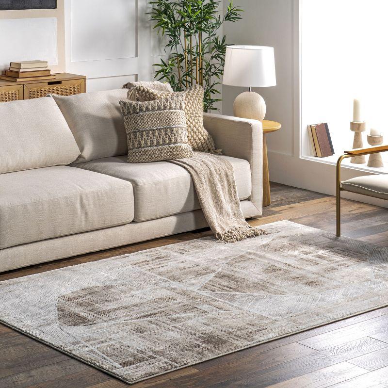 Nuloom Karly Distressed Geometric Indoor Area Rug