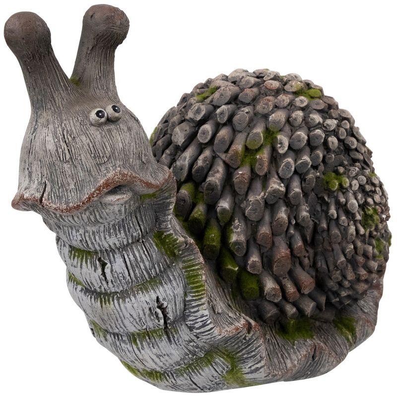 Northlight Slowpoke Snail Outdoor Garden Statue - 15"