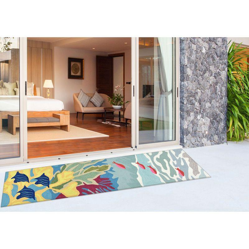 Liora Manne Ravella Coastal Indoor/Outdoor Rug..